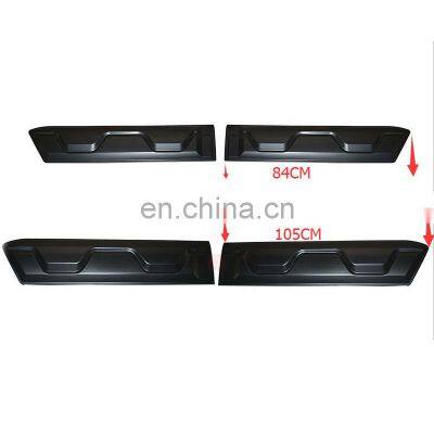 Door moulding cover kits 4 pcs exterior body decoration for ford ranger 2012-2017 T6/T7