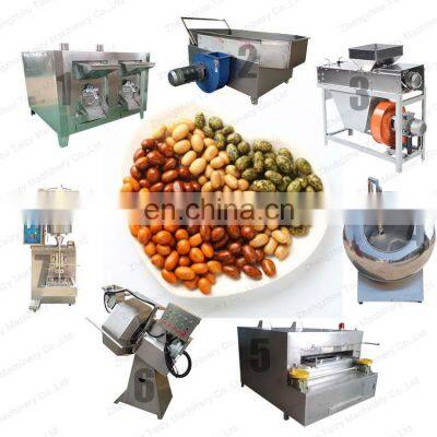 peanut seasoning mixing machine coated peanut snack machine