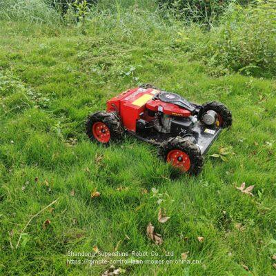 bush remote control, China rechargeable brush cutter price, robot lawn mower with remote control for sale