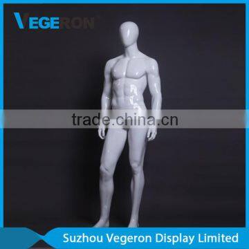 high quality stand style abstract fiberglass male mannequin