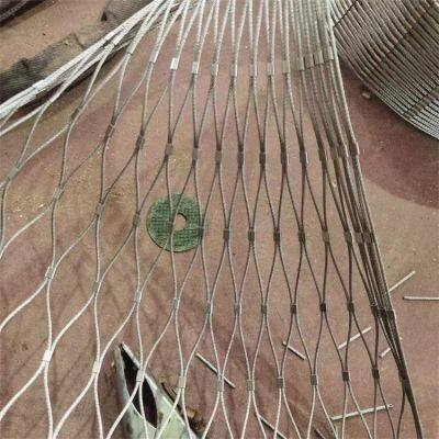 Drop-proof stainless steel rope net, scenic spot drop-proof net, the entrance of the parking lot dedicated stainless steel rope protective net