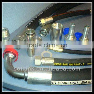 hydraulic tube expander high temperature flexible oil hose(prompt delivery)