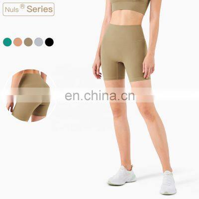 Nylon Skinny Compression Biker Sports Shorts Hot Sale High Quality Cycling Yoga Tight Leggings