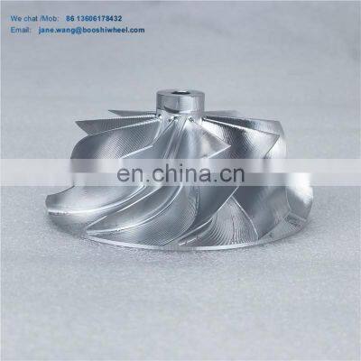 Free Shipping G35-1050 Reverse Rotation Compressor wheel 68*84mm 9 blade billet wheel for performance turbocharger