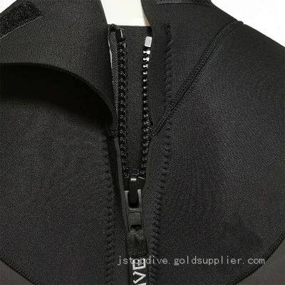 Adult 3mm Neoprene Full Back Zip Wetsuit for Men photo-5