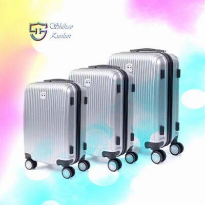 Designer Luxury Trolley ABS Luggage Box Set Wholesale Business Modern Popular Travel Bag With Spinner Caster TSA Lock Durable