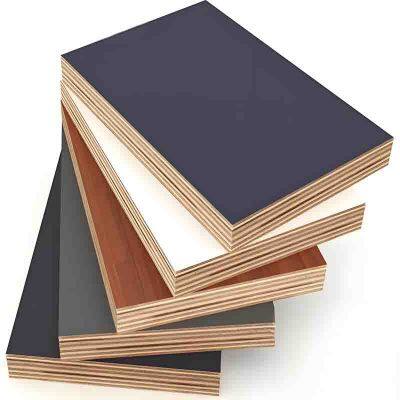 Fancy Plywood Panels Solid Color Wood Grain New Style Pet/Pct/Eb/Melamine/Laminate Cabinet Furniture E0 Formaldehyde Plywood photo-3