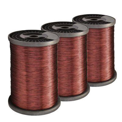 High Break Voltage Enameled Wire Good Heat Resistance Speech Coil Aluminum Wire Enameled Wire Supplier photo-1