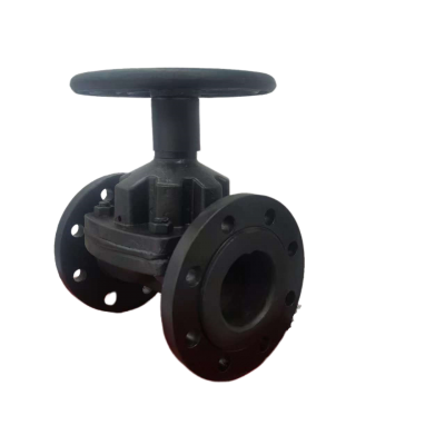 Straight Through Diaphragm Valve EG46W-10 EG46J-10 Straight Through Rubber Lined Diaphragm Valve