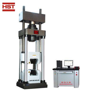HST Hydraulic Universal 30T Computer Control Testing Machine 300 KN Servo Type Oil Cylinder Upper Testing Machine WAW-300A photo-4