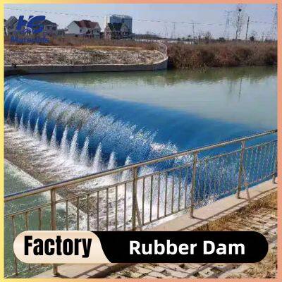 Maßgeschneiderte aufblasbare Gummidämme – Doppelschutz für Hochwasserschutz und Bewässerung, Direktlieferung von der Fabrik