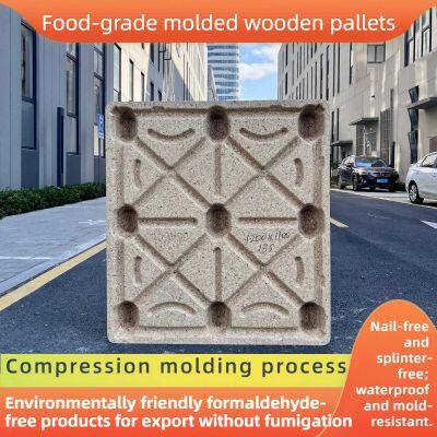 High-Strength, Nail-Free, Splinter-Free Molded Wood Pallets — Specialized for Warehousing and Logistics photo-3
