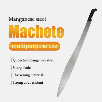 Big Machete Knife Long Blade, Steel Farming Machete for Sugar Cane Harvest and Bush Clearing photo-1