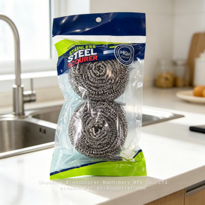 30G Strong Cleaning Capacity Non Rust Stainless Steel Scourer With Customized Service