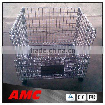 Mesh Wire Storage Cage Mesh Pallet Metal Cage photo-4