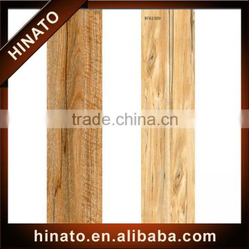 hot sale 150x600mm laminate wood floor for bathroom decoration