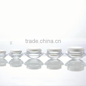 2, 5,10,15, 30, 50,100g PETG plastic cosmetic jar, plastic jar, plastic jar transparent, plastic jar with lid