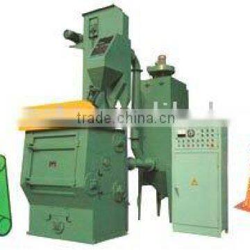 Rubber shot blasting machine