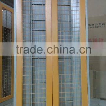 Mesh door foldable cabinet