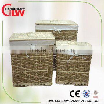 seagrass wicker basket with lid, cheap wicker baskets with lid, laundry baskets