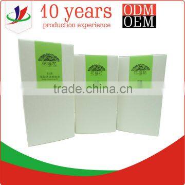 China supplier fashion white paper box for deep cleaning oil