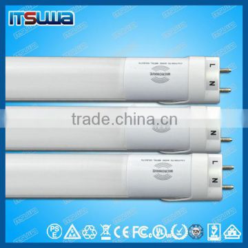 Indoor lighting t8 1.2m 18w 88lm/w 3 years warranty distance 5M microwave sensor led tube