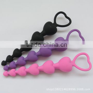 silicone pulled bead cool toys for adult