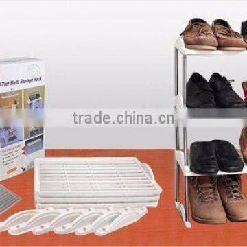 3tier multi-function storage rack holder for kitchen use shoes storage