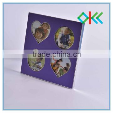 stainless aluminium love photo frame for daughter