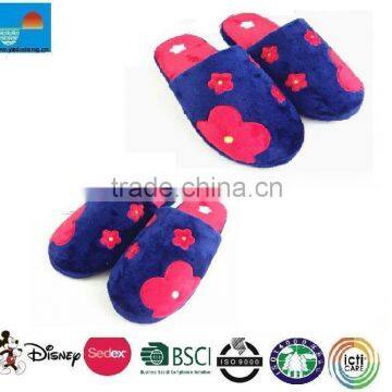 plush toy slipper/ plush indoor slipper/ adult plush slippers/adult plush indoor slipper