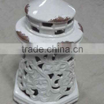 hot sell lighthouse design ceramic lamp holder                        
                                                Quality Choice