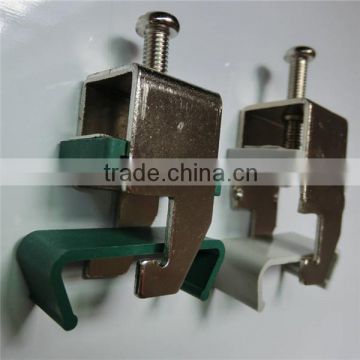 Structural steel metal cable clamp