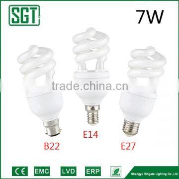 Half Spiral Energy Saving lamp 7W 9W 15W 25W 45W 65W 85W 105W