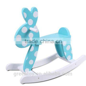 New Product Kid Riding Horse Toy Baby Product Wooden Rocking Horse Quality Products Wooden Horse Toy