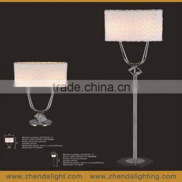 Modern Fabric Shade Hotel Table Lamp photo-2