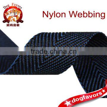 2.3cm Navy Blue herringbone polyester webbing