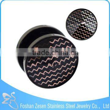 Wholesale Stainless Steel Ear Expand Tunnel Earrings For Men photo-6