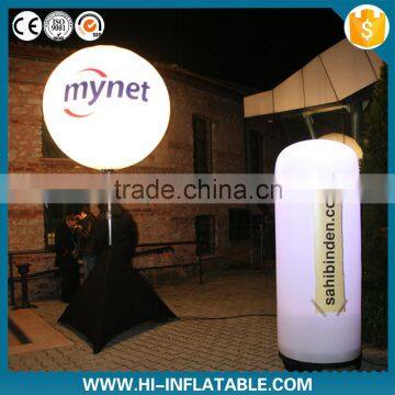 Attractive Christmas Stage Show Decoration Inflatable Pillar With Led Lighting photo-5