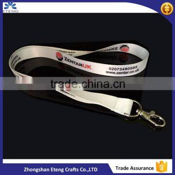 Promotion high quality company neck lanyard with custom made logo