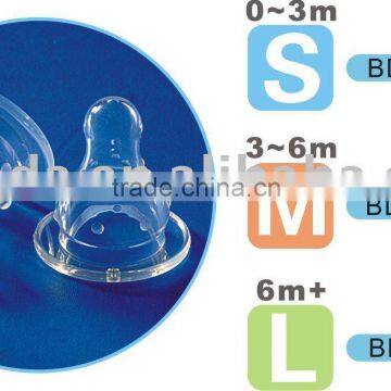 transparent funny silicone Baby Nipples