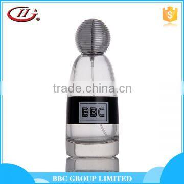 BBC Metallic Series-MF006 Hot sale spray male golden glass bottles natural explore perfume