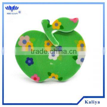 GREEN APPLE PLASTIC METAL HAIR CLIPS FOR GIRLS , HOT SELL 2013