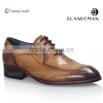 Oxford men shoe popular italy style men shoe brogue dress leather shoe with rubber sole                        
                                                Quality Choice