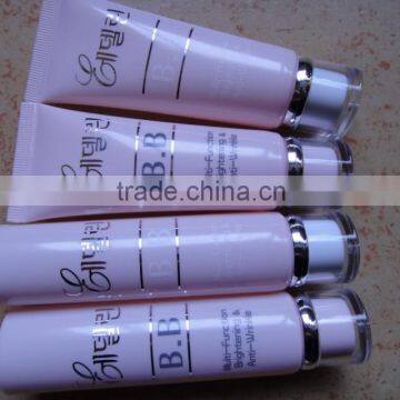 multi-layer China cosmetic soft tube flip top cap