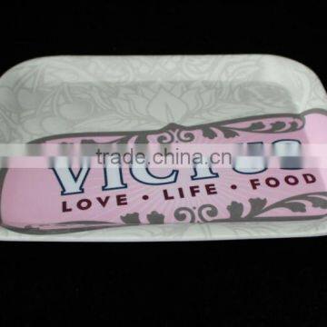 13 inch rectangular melamine tray