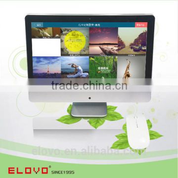 exclusive technology popular consumer all-in-one PC desktop 15.6inch dual core VIA WM8880 hot selling around the world