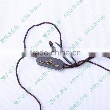Direct Factory custom plastic string seal tag for garment hang tags