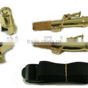 Beginner Use China Made Cheap Straight Soprano Saxophone, Gold Lacquer With Case photo-5