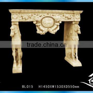 Exquisite Carved Fireplace Mantel photo-6