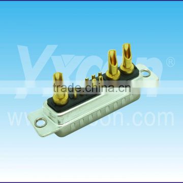 13pin 13W3 straight female solder D-SUB connector